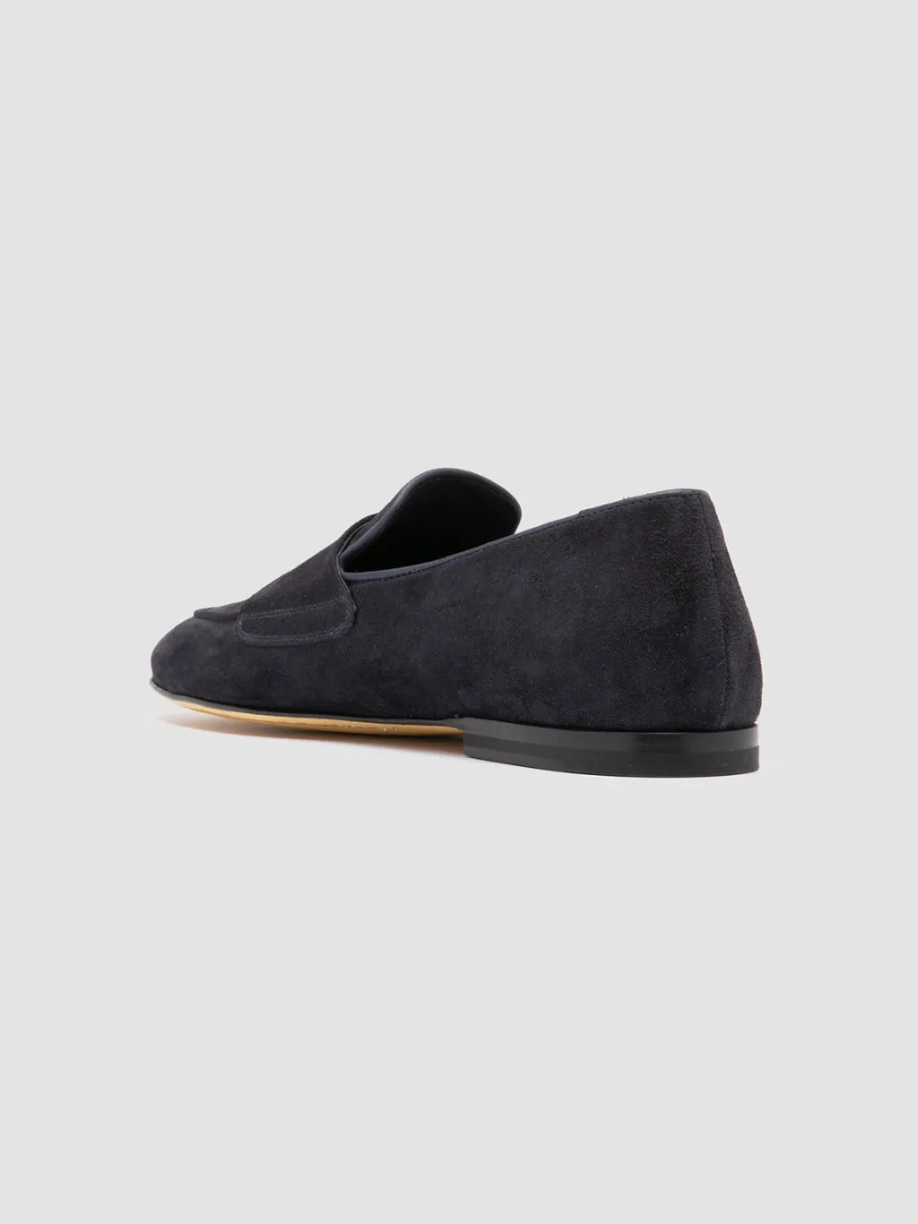 Officine Creative AIRTO 010 - Blue Suede Penny Loafers