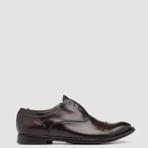 Officine Creative ANATOMIA 08 - Brown Leather Oxford Shoes