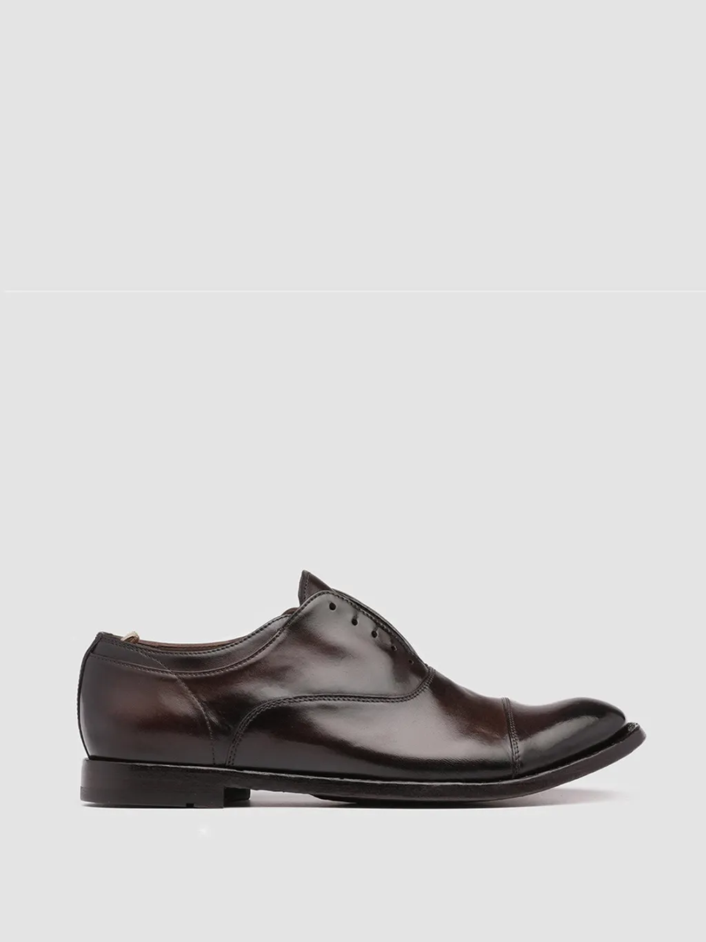Officine Creative ANATOMIA 08 - Brown Leather Oxford Shoes