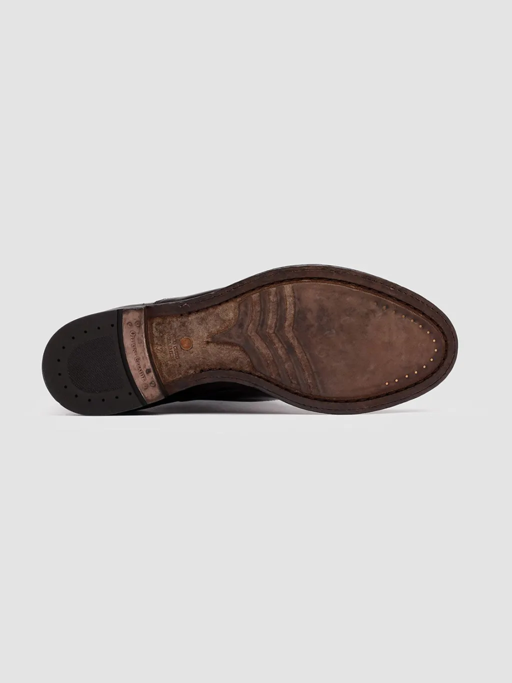Officine Creative ANATOMIA 08 - Brown Leather Oxford Shoes