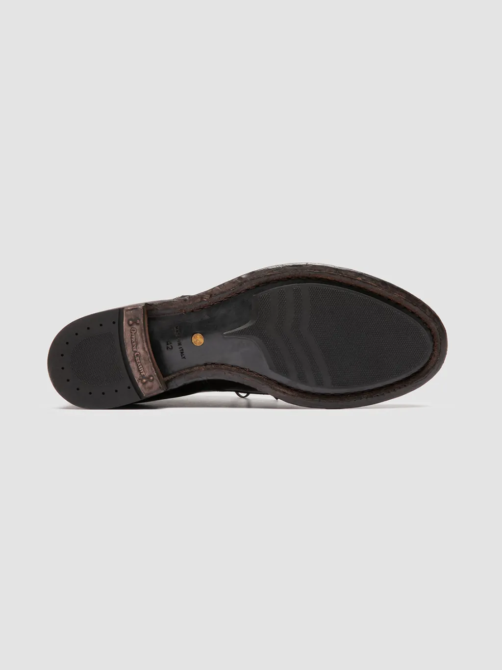Officine Creative ANATOMIA 88 - Burgundy Leather Chukka Boots