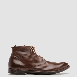 Officine Creative ARC 513 - Brown Leather Ankle Boots