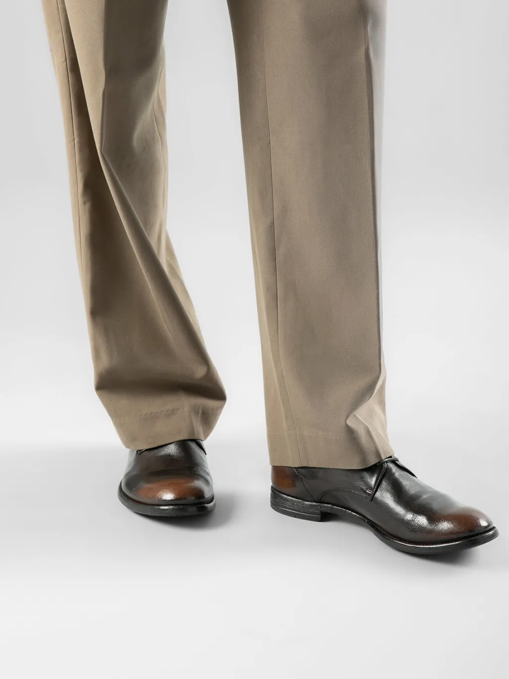 Officine Creative ARC 515 - Brown Leather Derby Shoes