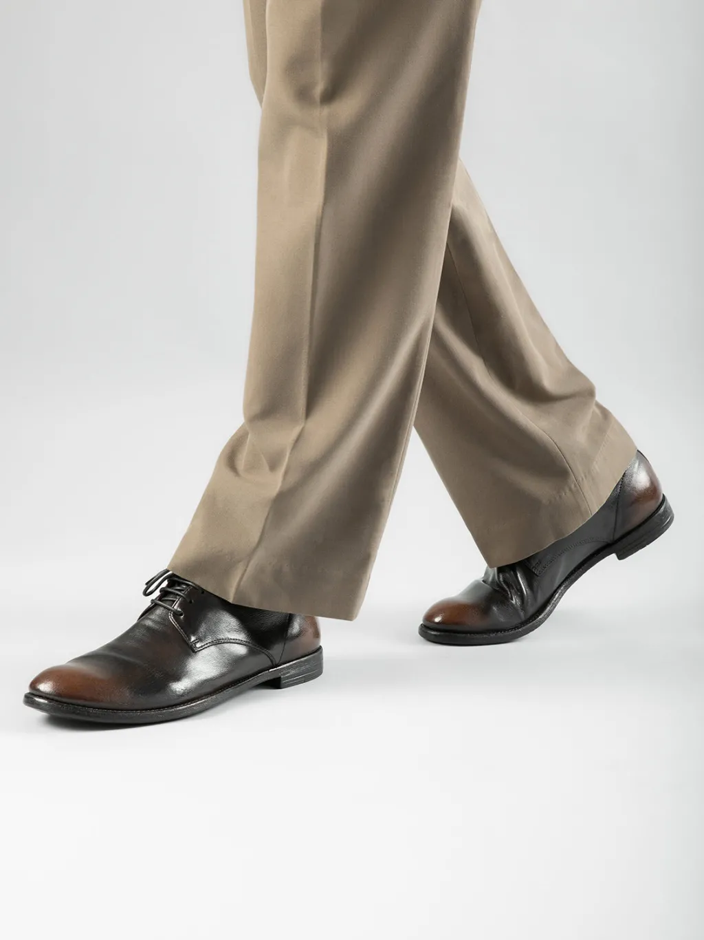 Officine Creative ARC 515 - Brown Leather Derby Shoes