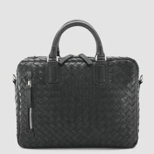 Officine Creative ARMOR 011 - Woven Woven Leather Bag