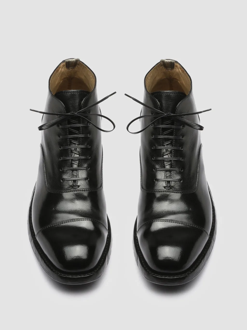 Officine Creative BALANCE 009 - Leather Lace Up Ankle Boots