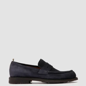 Officine Creative BELMONDO 006 - Suede Penny Loafers