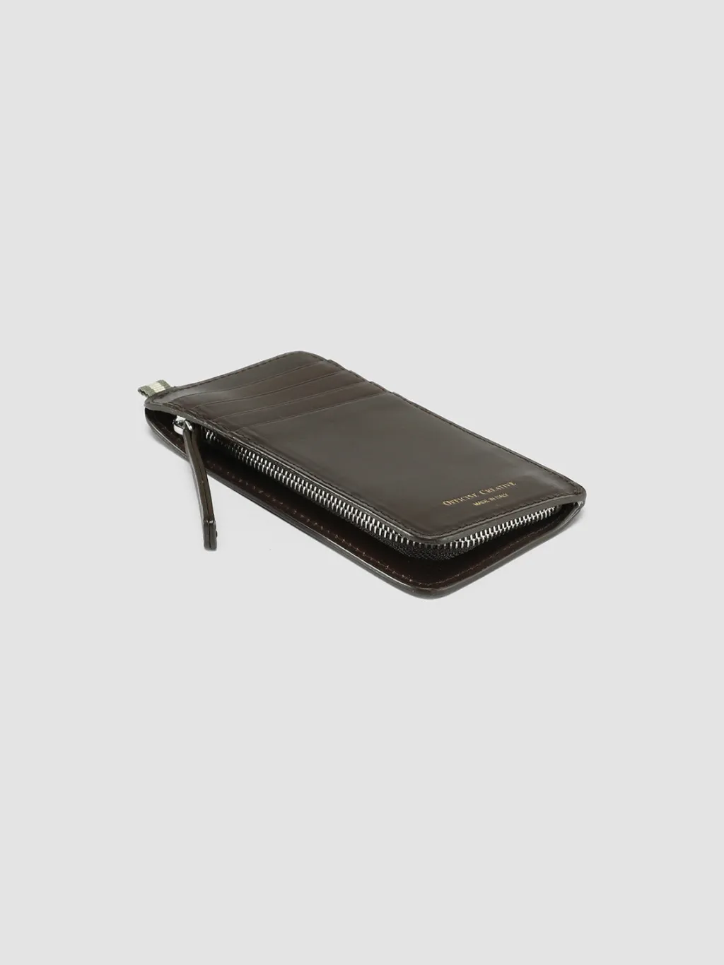 Officine Creative BERGE’ 03 - Brown Leather Card Holder