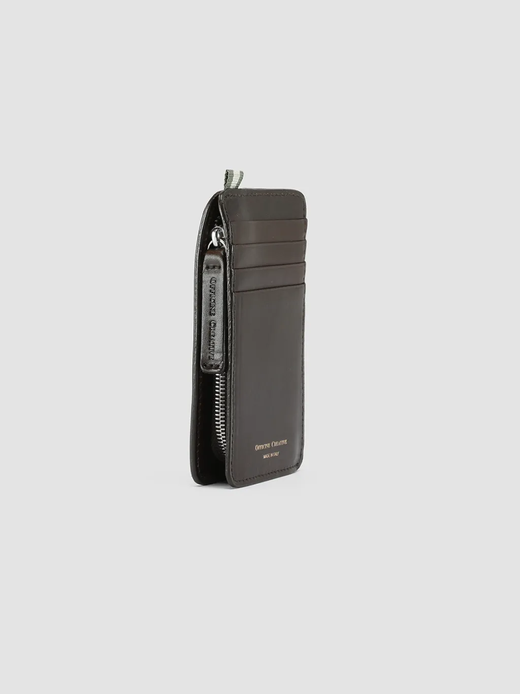 Officine Creative BERGE’ 03 - Brown Leather Card Holder