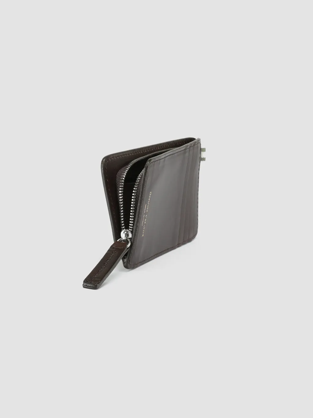 Officine Creative BERGE’ 03 - Brown Leather Card Holder