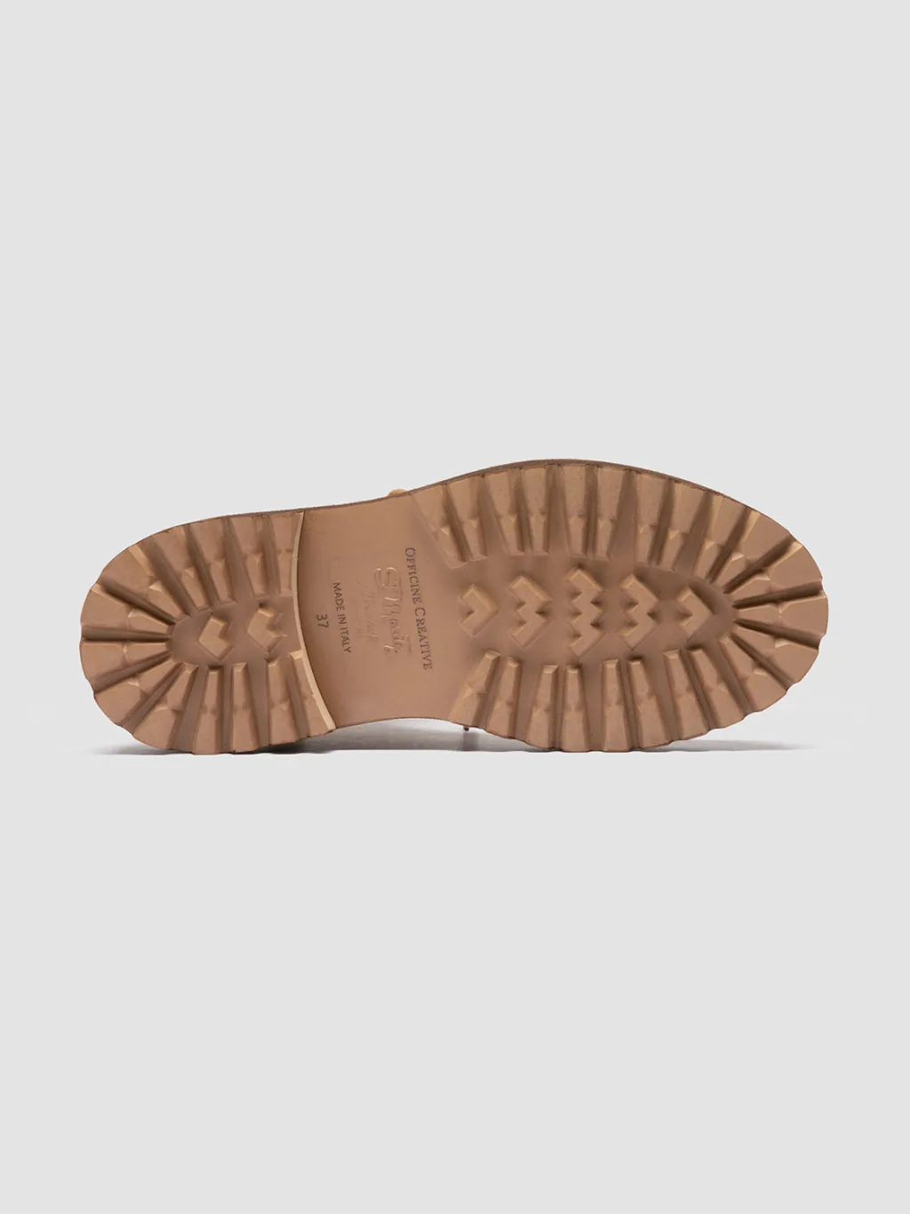 Women Officine Creative BLOSSOM 006 - Beige Suede Lace-up Boots