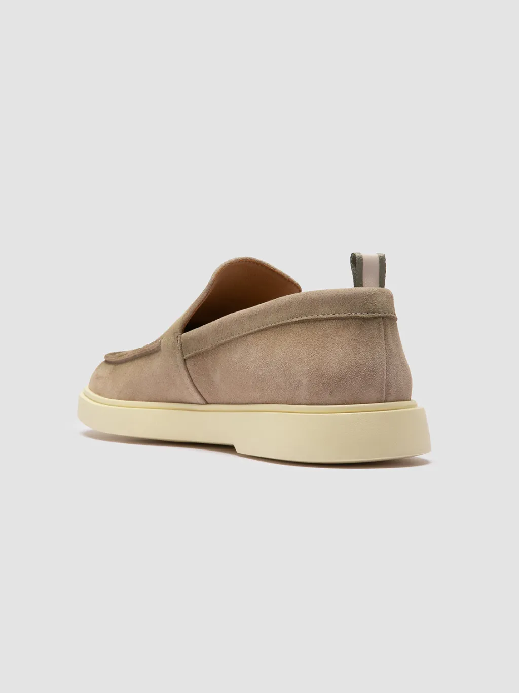 Officine Creative BONES 002 - Beige Suede Loafers