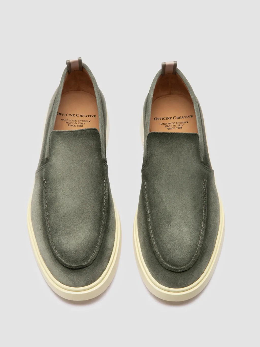 Officine Creative BONES 002 - Suede Loafers