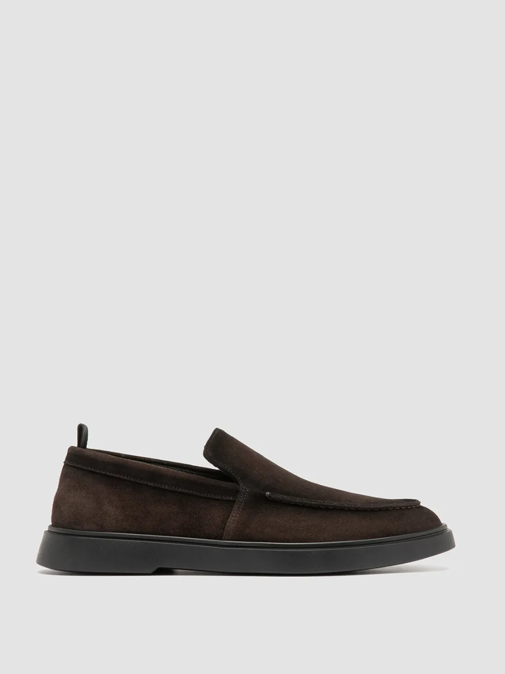 Officine Creative BONES 008 - Grey Suede Venetian Loafers