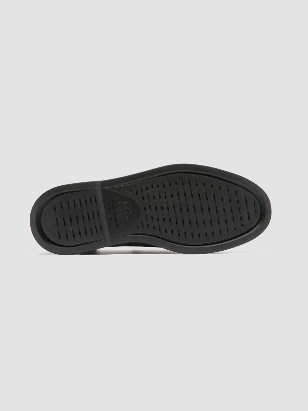 Officine Creative BONES 008 - Grey Suede Venetian Loafers