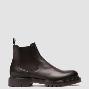Officine Creative BOSS 004 - Brown Leather Chelsea Boots