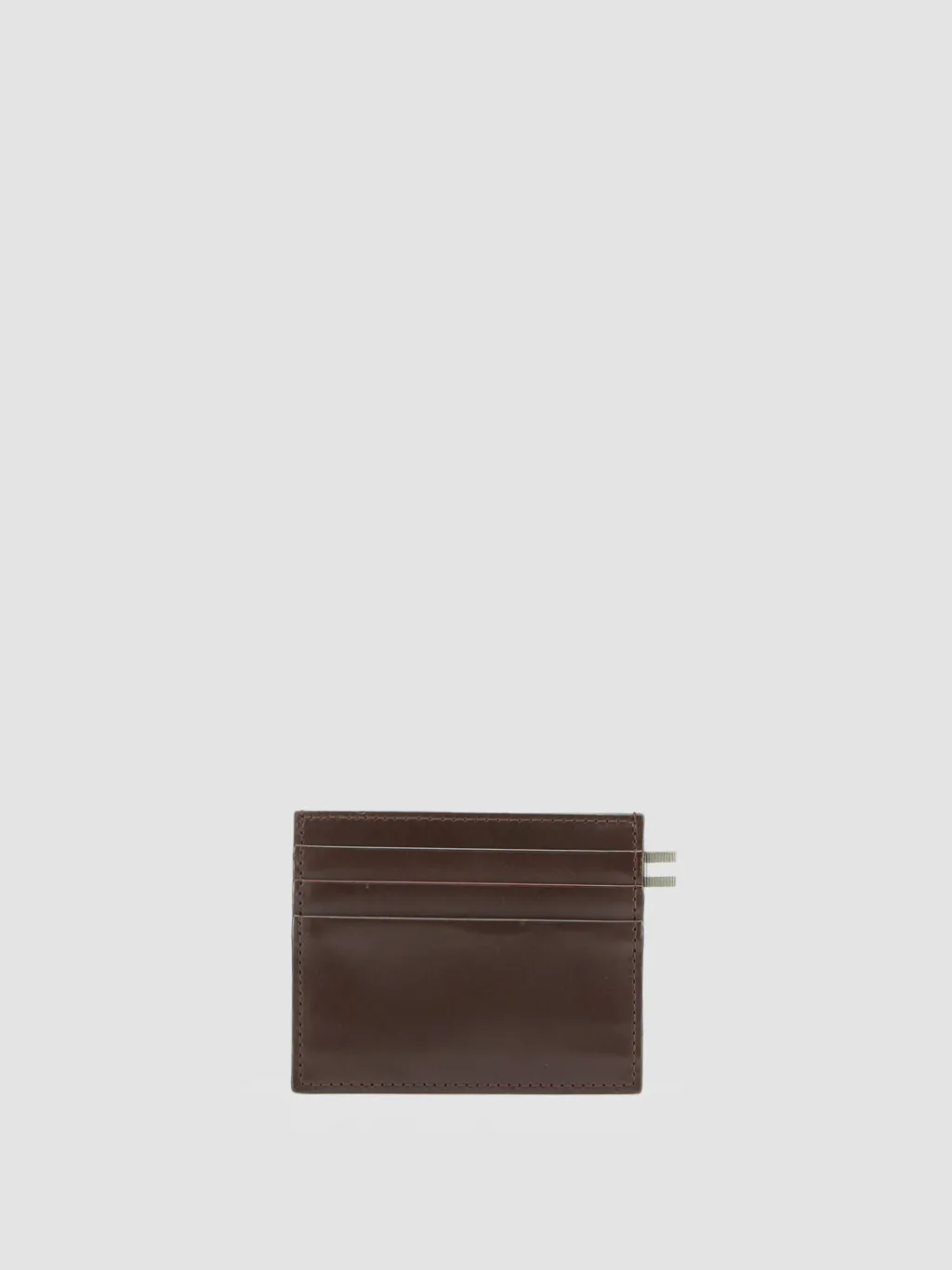 Officine Creative BOUDIN 22 - Brown Leather Card Holder