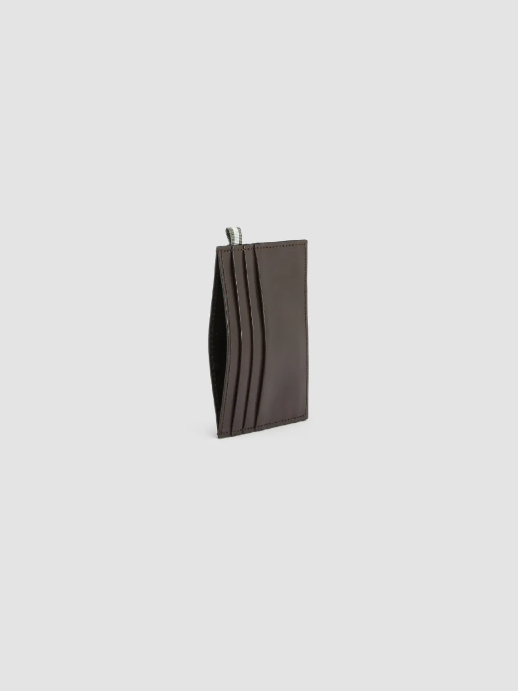 Officine Creative BOUDIN 22 - Brown Leather Card Holder