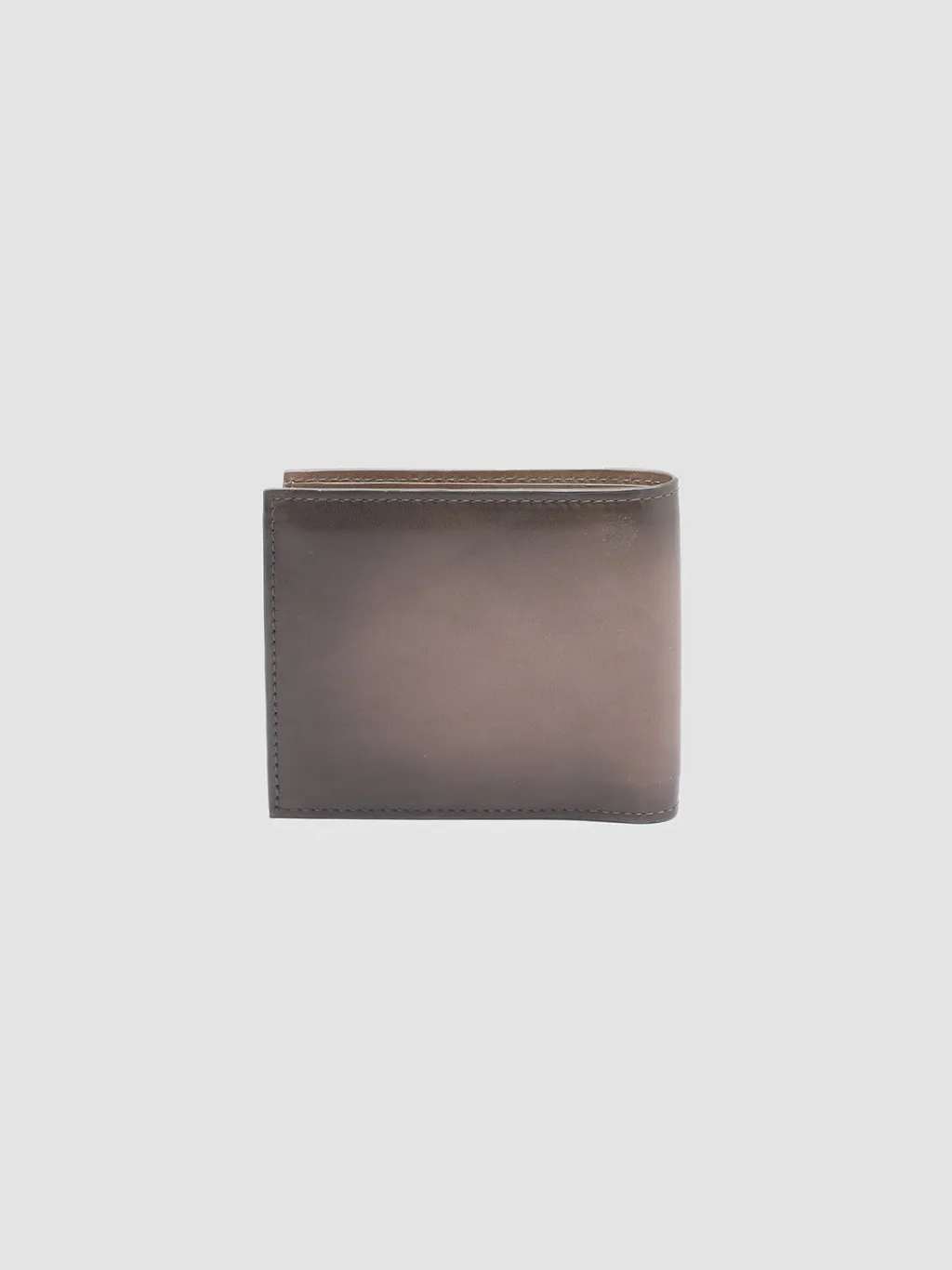 Officine Creative BOUDIN 23 - Taupe Leather Bifold Wallet