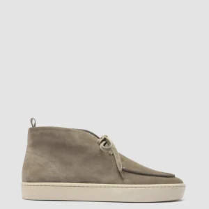 Officine Creative BUG 002 - Green Suede Chukka Boots