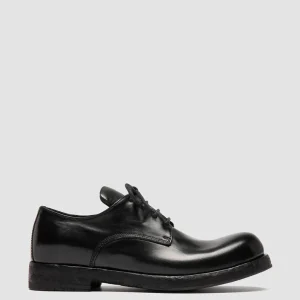 Women Officine Creative BULLA DD 301 - Black Leather Derby Shoes