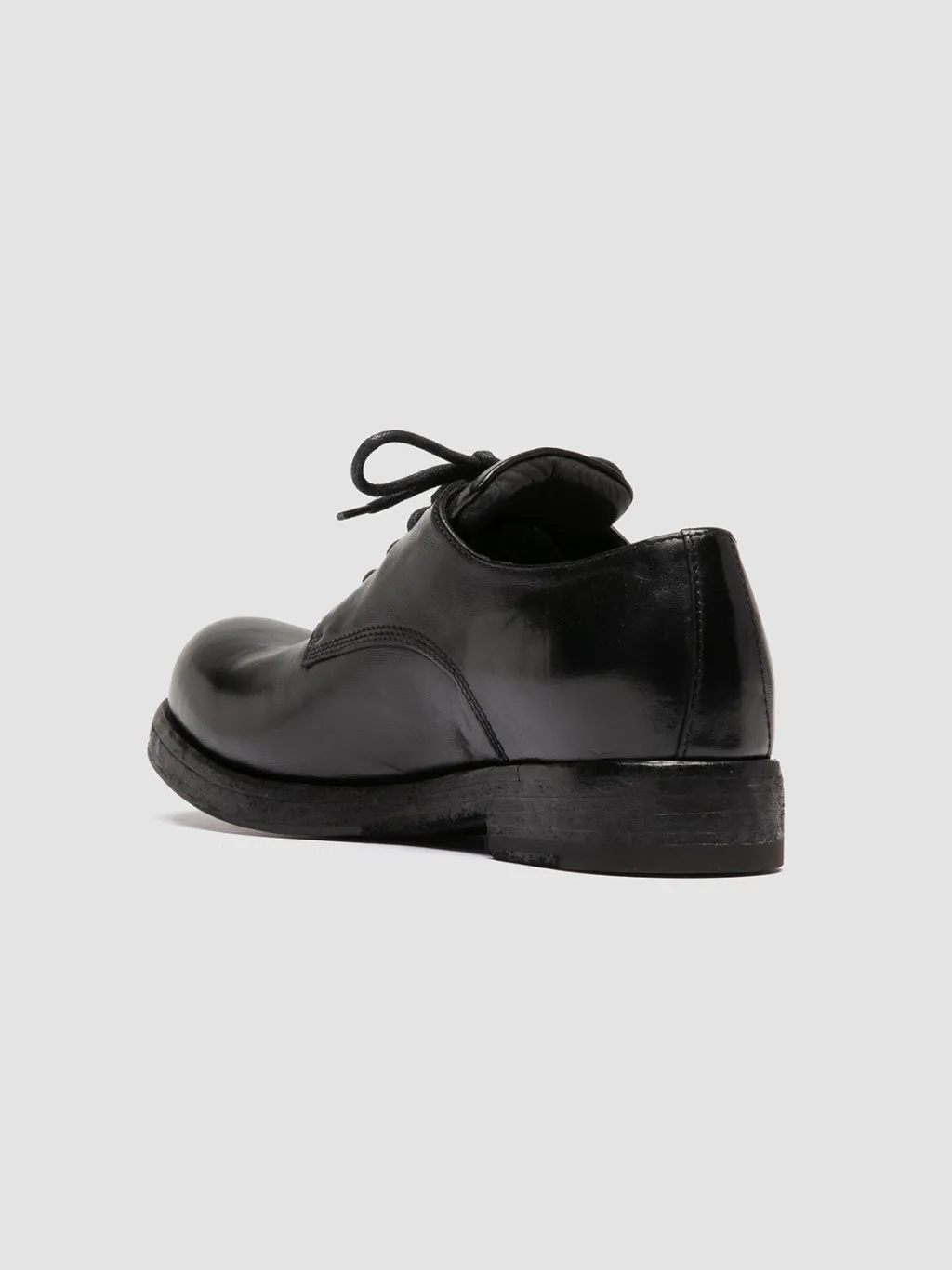 Women Officine Creative BULLA DD 301 - Black Leather Derby Shoes