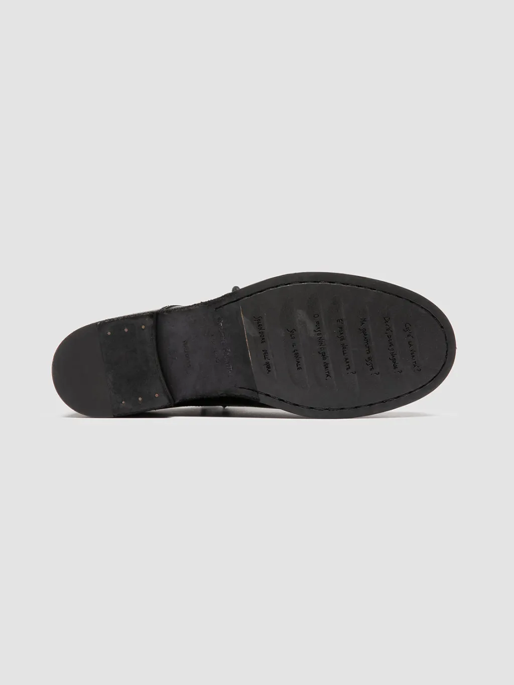 Women Officine Creative BULLA DD 301 - Black Leather Derby Shoes