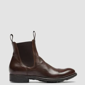 Women Officine Creative CALIXTE 004 - Brown Leather Chelsea Boots