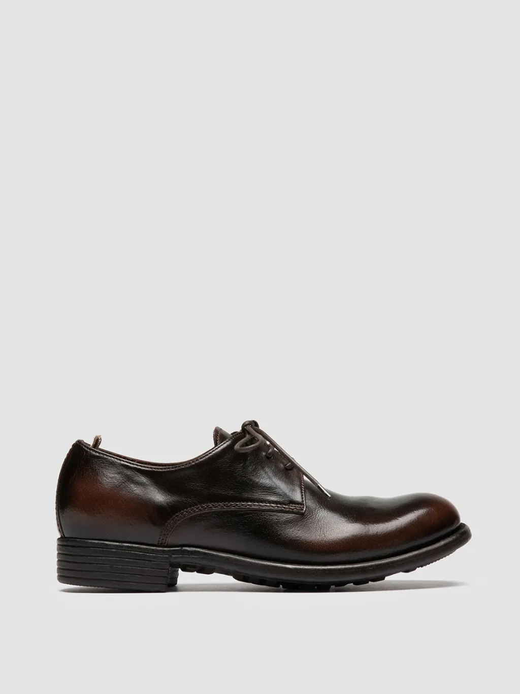 Women Officine Creative CALIXTE 068 - Brown Leather Derby Shoes