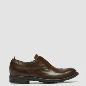Women Officine Creative CALIXTE 003 - Brown Leather Oxford Shoes