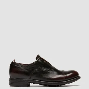 Women Officine Creative CALIXTE 003 - Brown Leather Oxford Shoes
