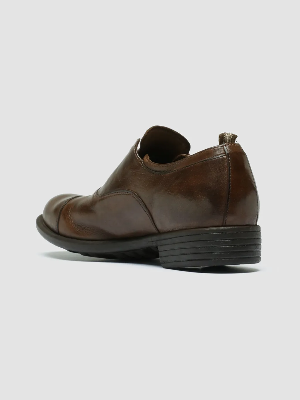 Women Officine Creative CALIXTE 003 - Brown Leather Oxford Shoes
