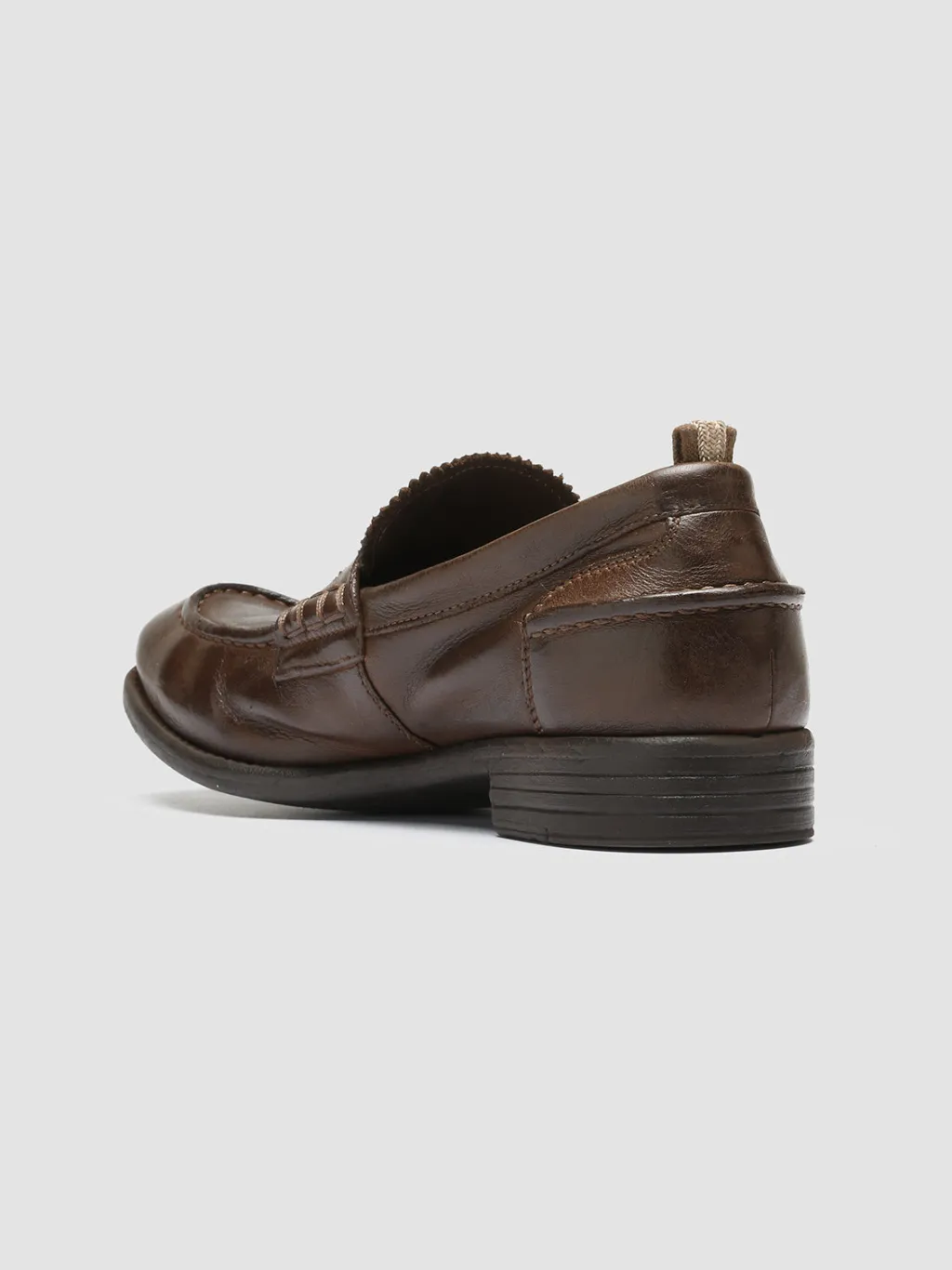 Women Officine Creative CALIXTE 042 - Brown Leather Penny Loafers