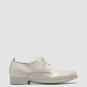 Women Officine Creative CALIXTE 064 - White Leather Derby Shoes