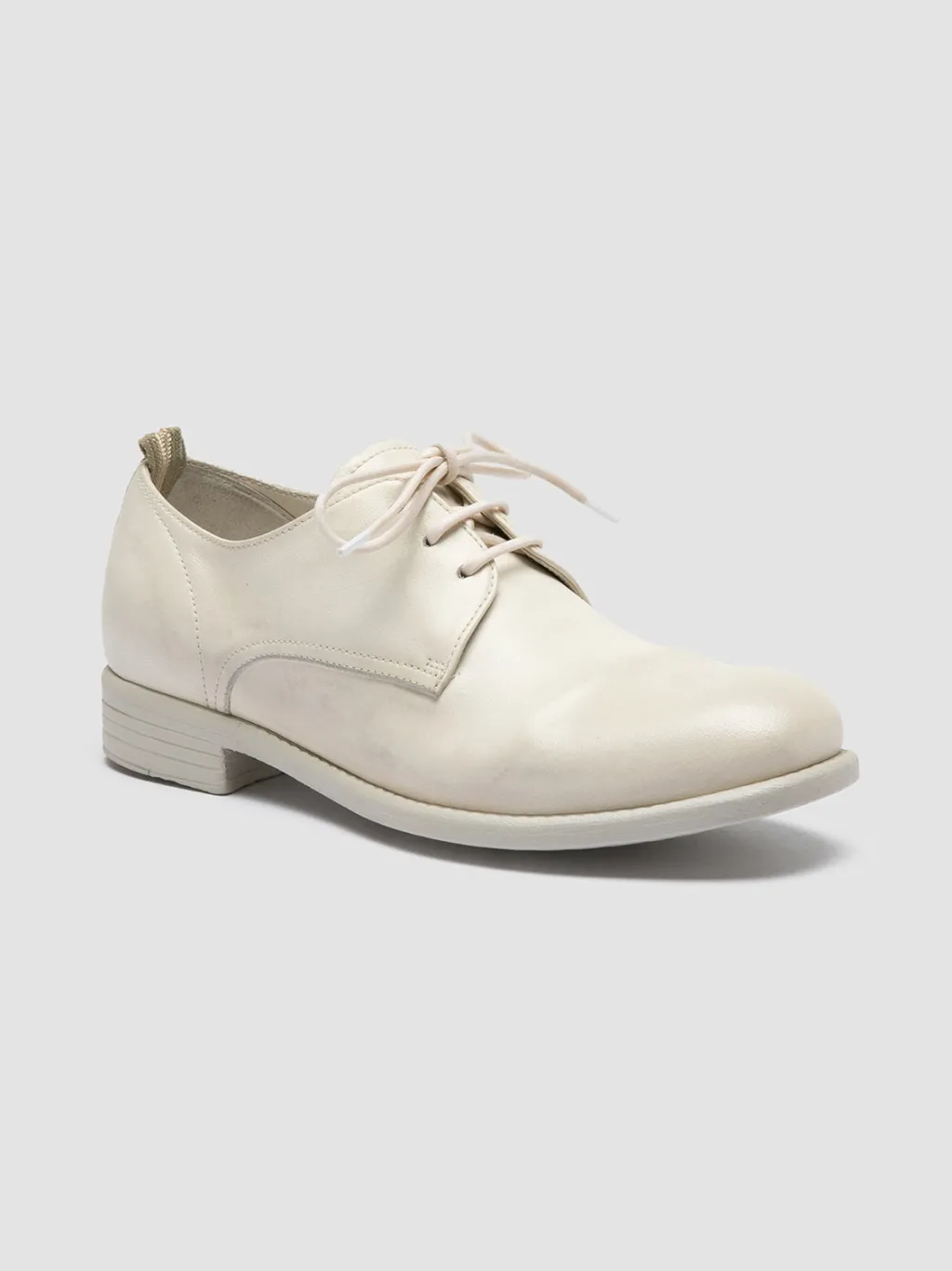 Women Officine Creative CALIXTE 064 - White Leather Derby Shoes