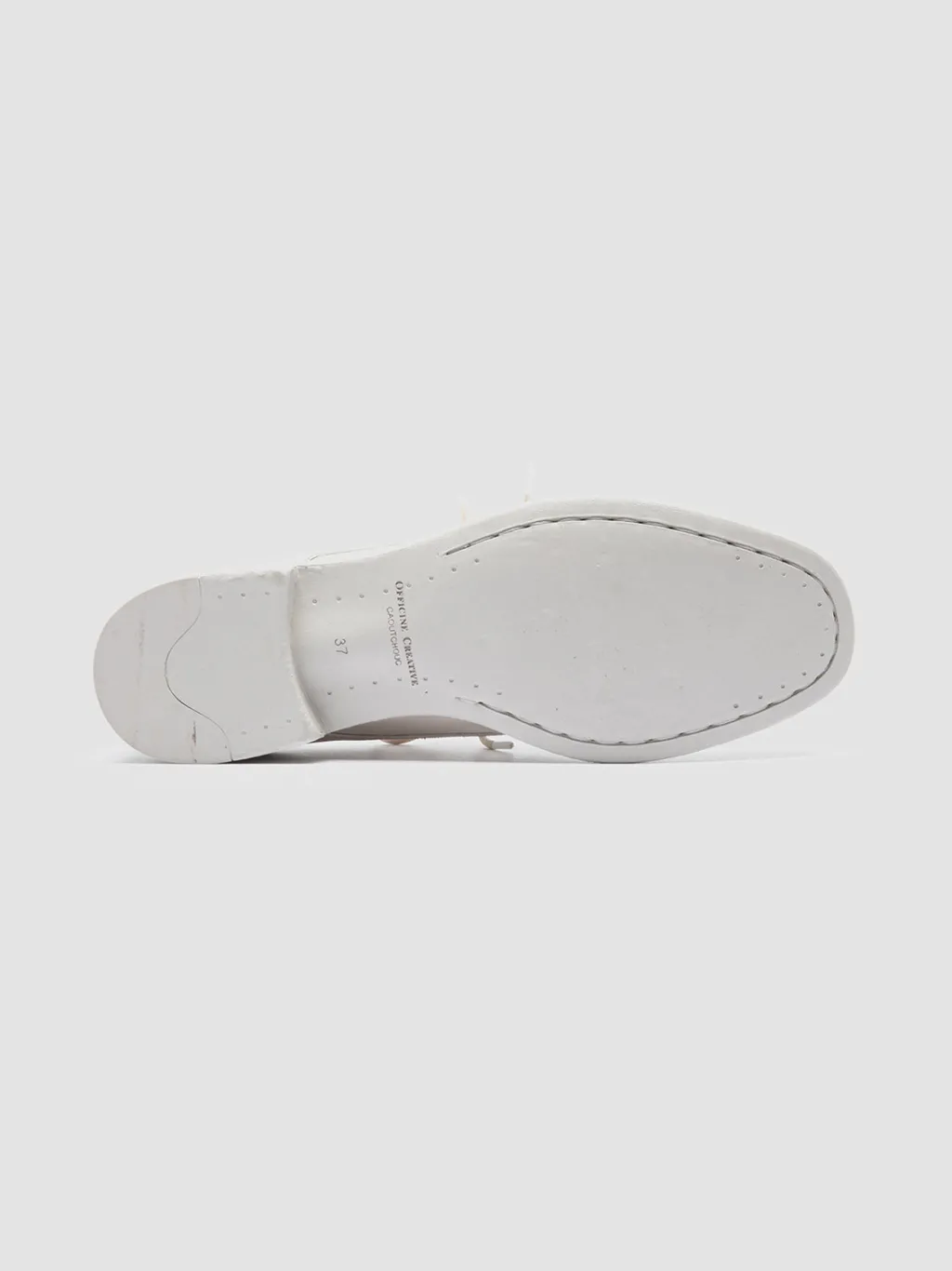 Women Officine Creative CALIXTE 064 - White Leather Derby Shoes