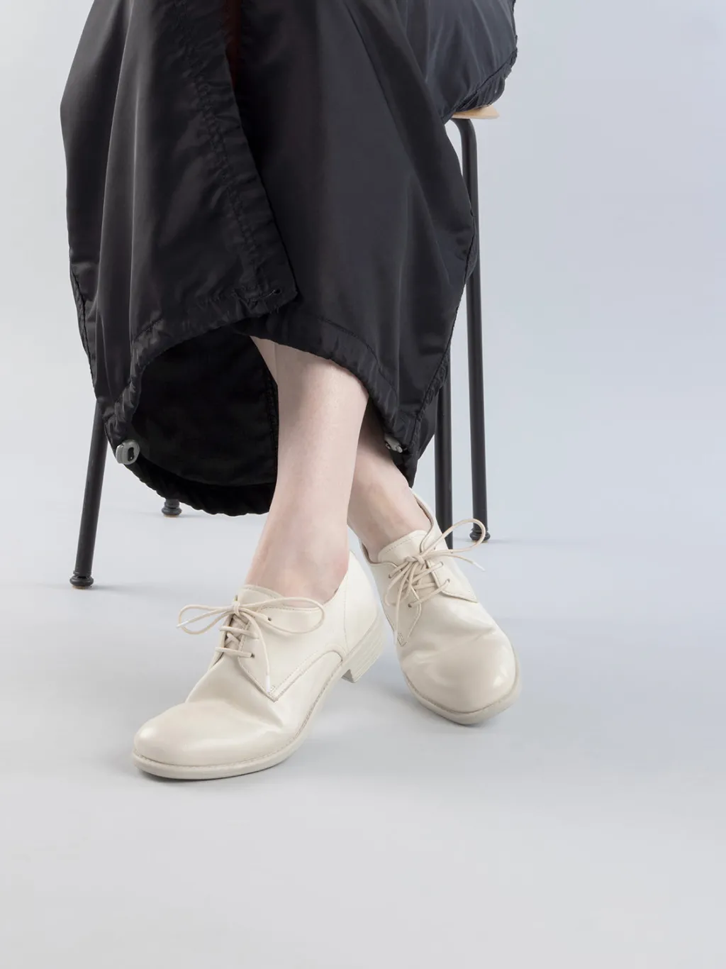 Women Officine Creative CALIXTE 064 - White Leather Derby Shoes