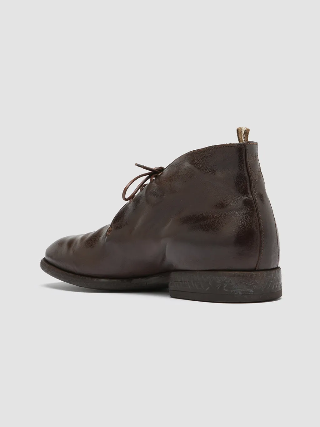 Officine Creative CETON 685 - Brown Leather Chukka Boots