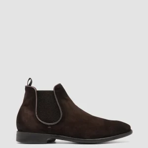 Officine Creative CETON 647 - Brown Suede Chelsea Boots