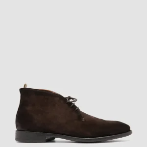 Officine Creative CETON 685 - Brown Suede Chukka Boots
