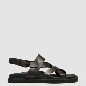 Officine Creative CHARRAT 002 - Brown Leather Sandals