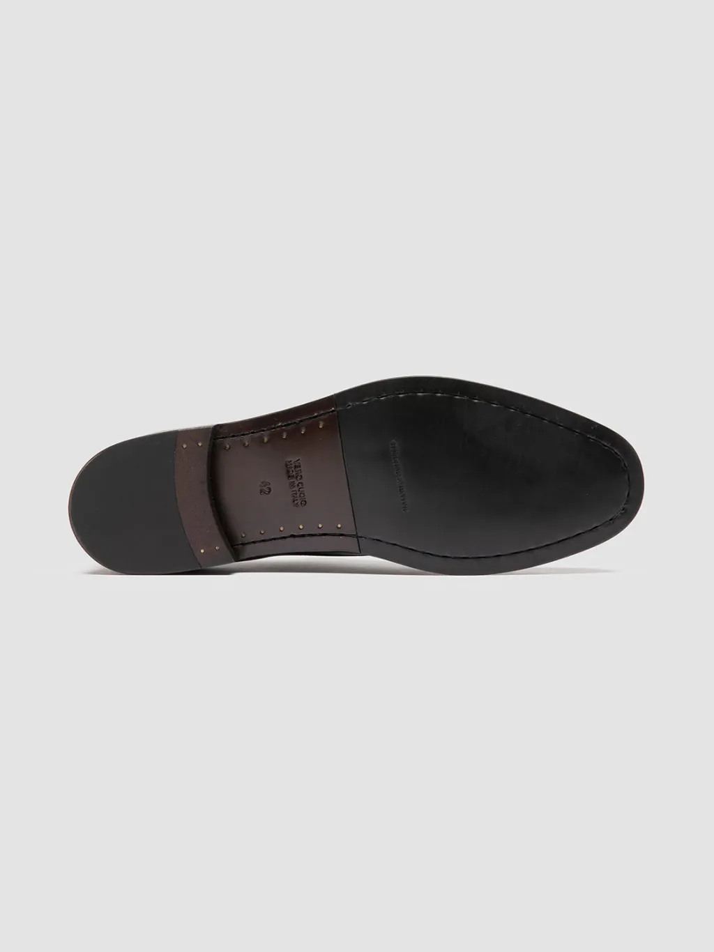 Officine Creative CONSULTANT 004 - Brown Leather Monk Shoes