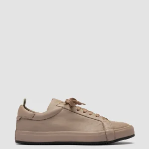 Officine Creative CORE 001 - Brown Leather Sneakers