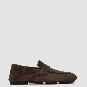 Officine Creative C-SIDE 001 - Brown Suede Loafers