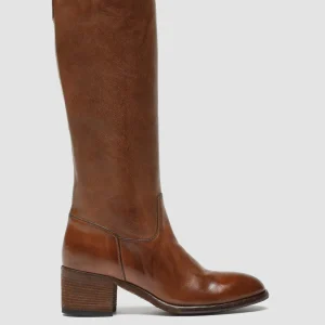 Women Officine Creative DENNER 116 - Brown Leather Zip Boots