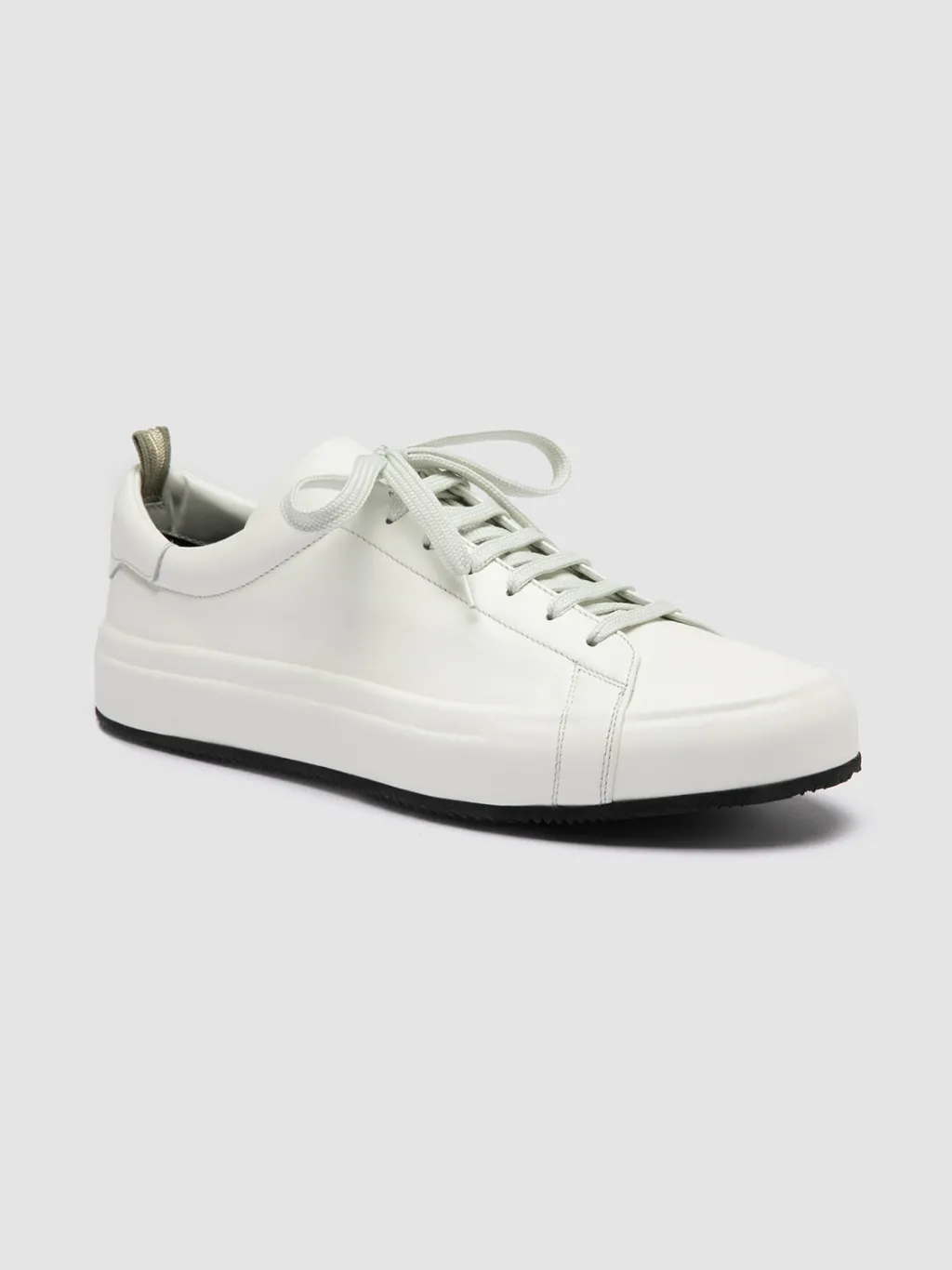 Officine Creative EASY 001 - White Leather Low Top Sneakers
