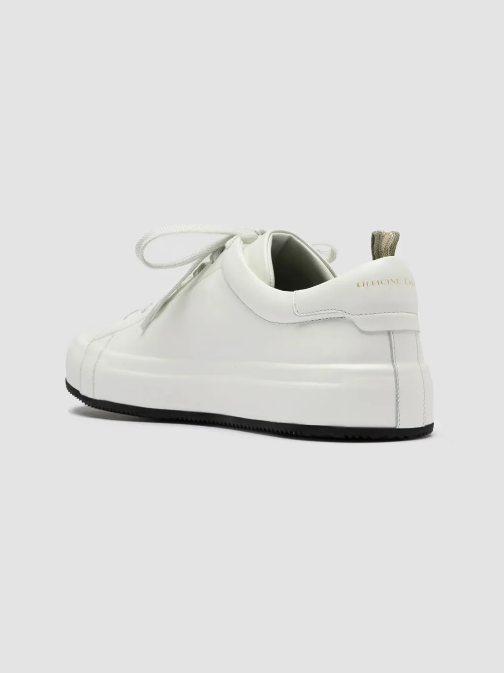 Officine Creative EASY 001 - White Leather Low Top Sneakers