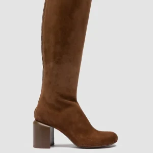 Women Officine Creative ELINOR 006 - Brown Suede Zipped Boots