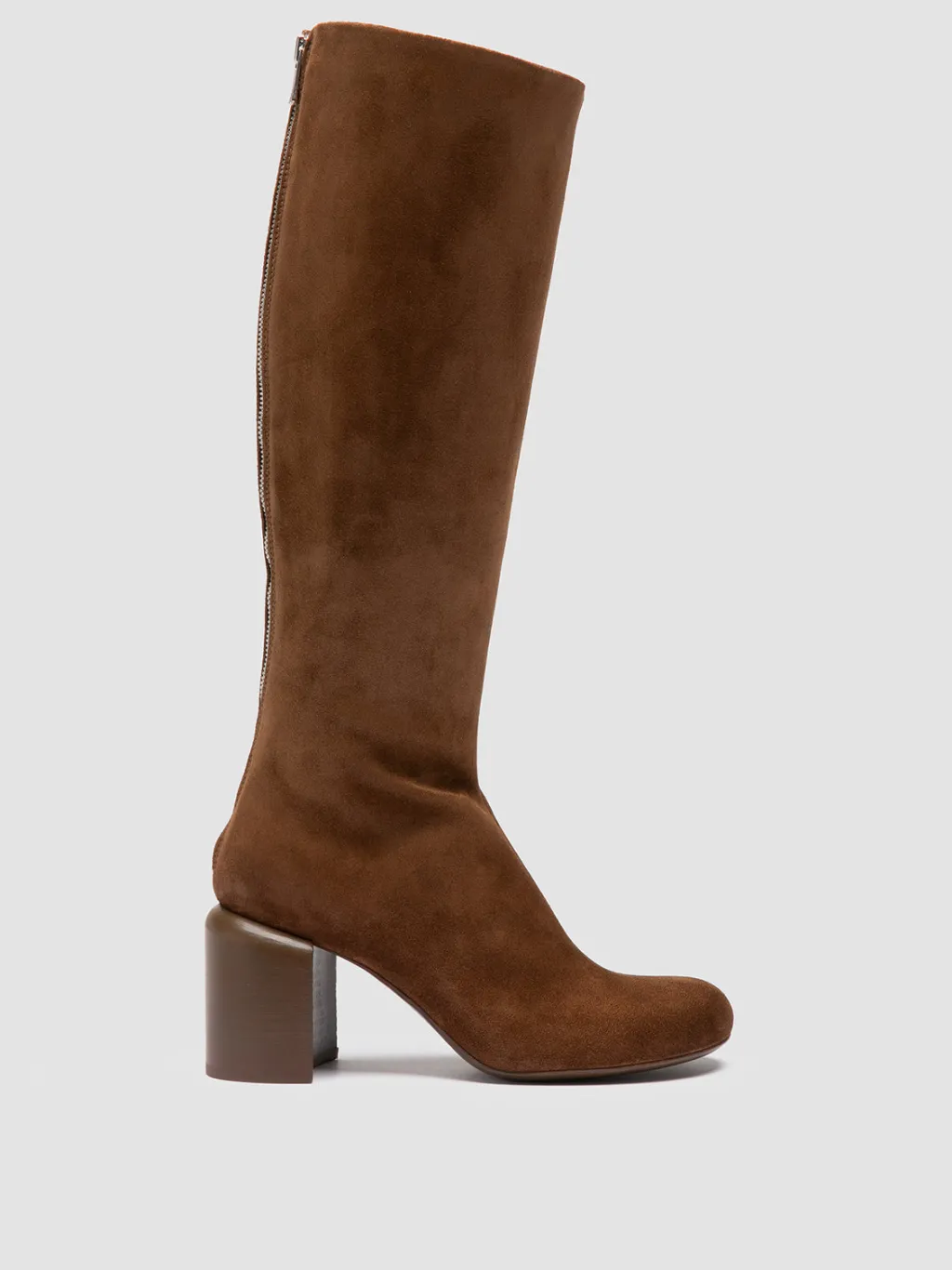 Women Officine Creative ELINOR 006 - Brown Suede Zipped Boots