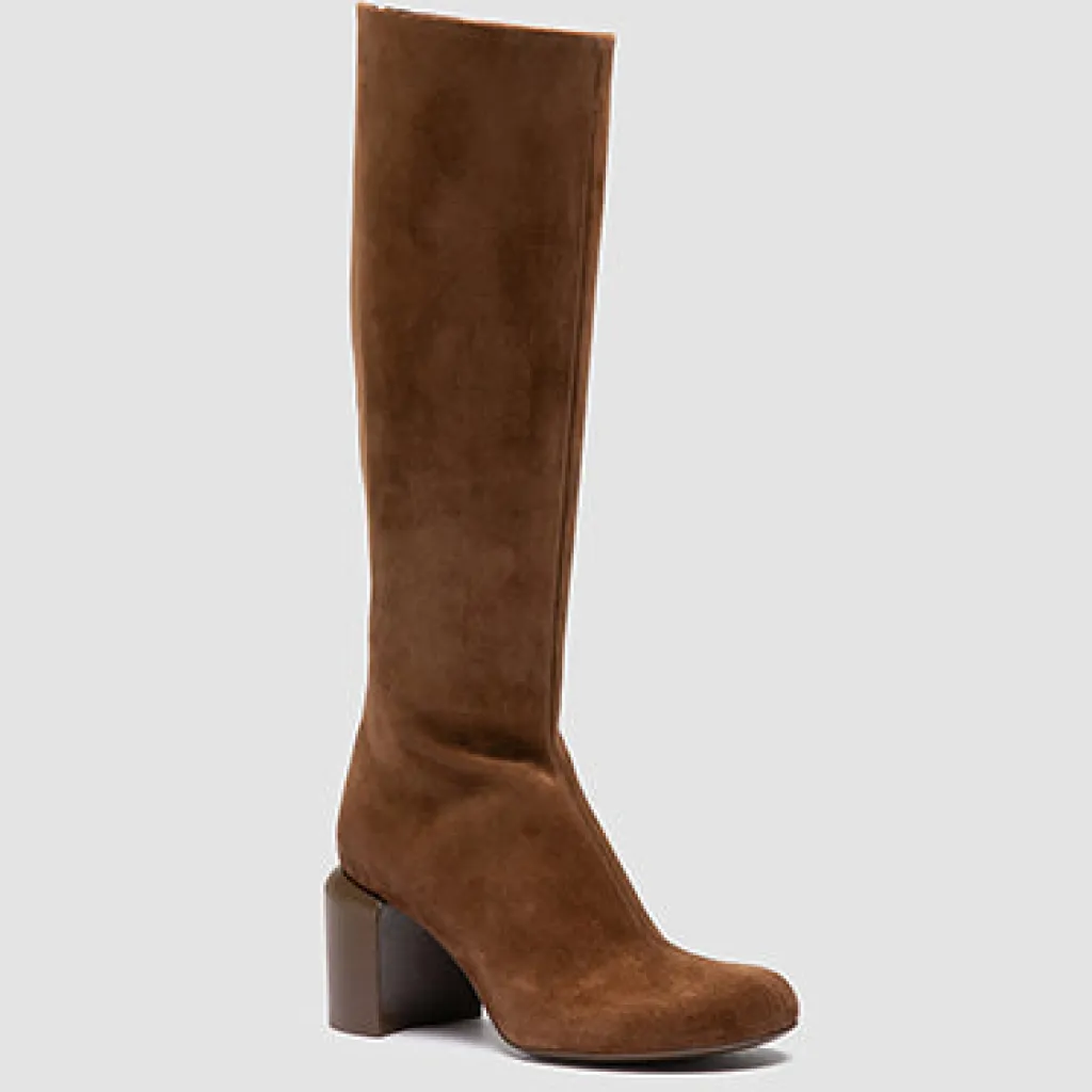 Women Officine Creative ELINOR 006 - Brown Suede Zipped Boots